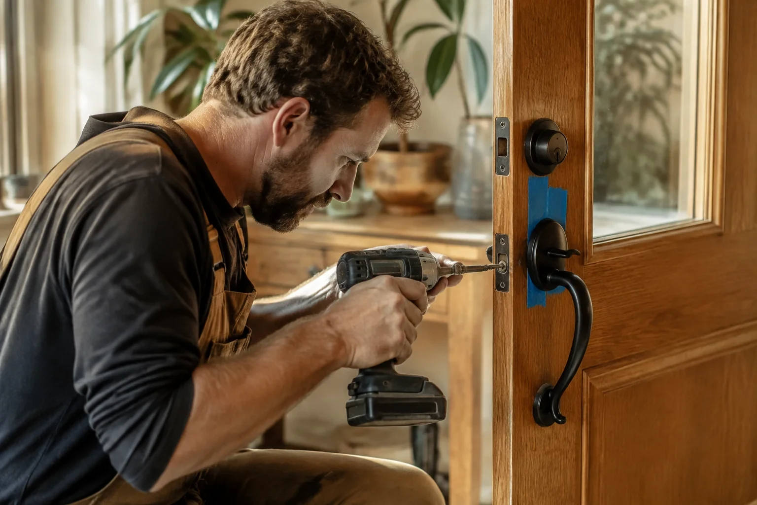 homestead detail — illustrative locksmith photography